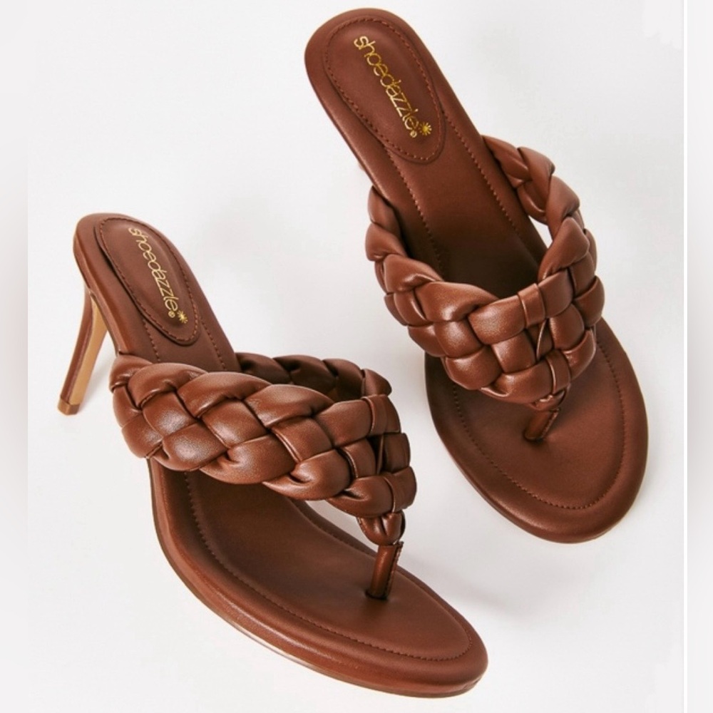 Braided Heel Sandal